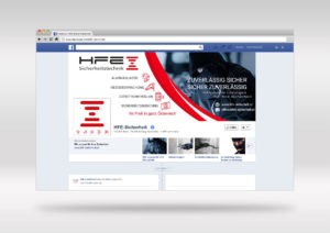 Kunde HFE Sicherheitstechnik Facebook Fanpage