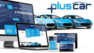 Responsive Webseite pluscar.at