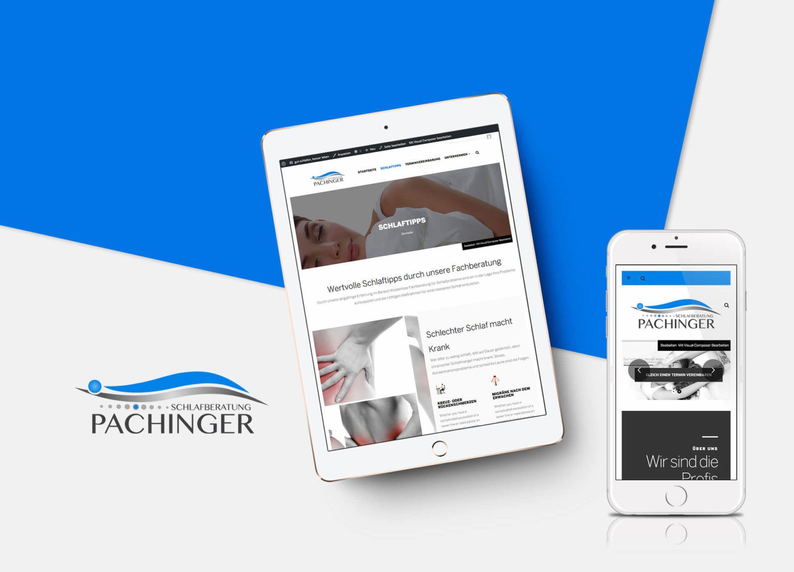 Mobile Website Schlafberatung Pachinger