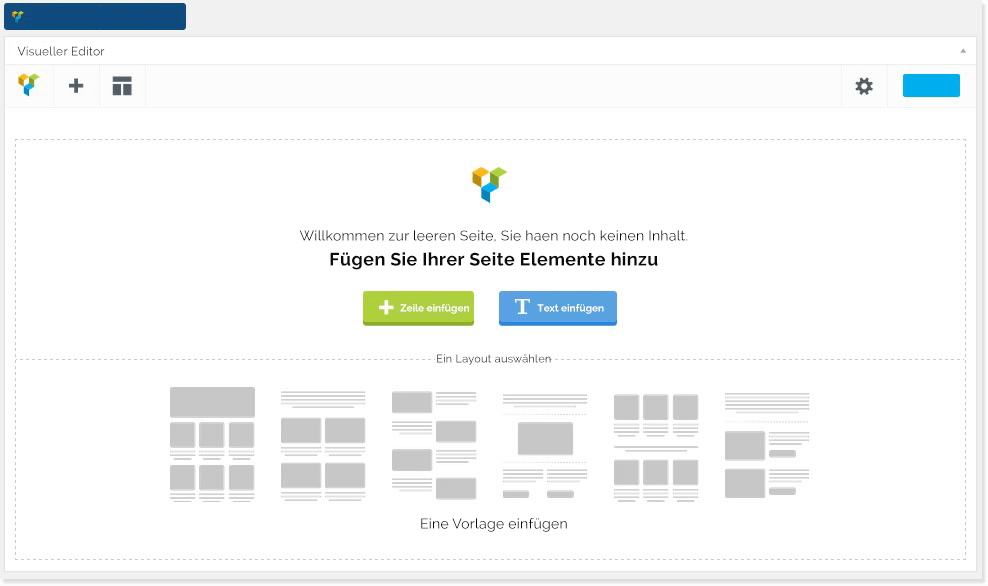 des19n.at Website Row editor