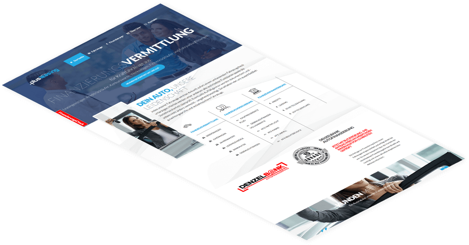 Webseite plusleasing