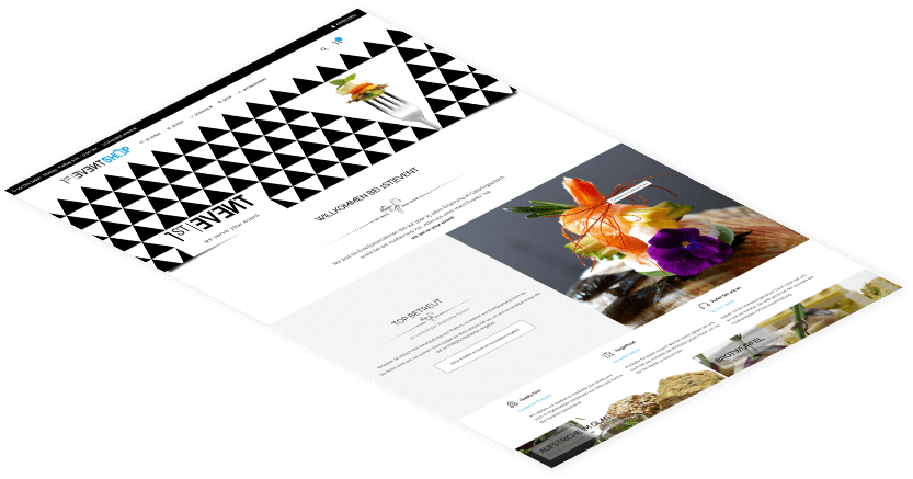 Webseite 1stEvent - Start