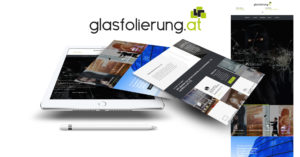 Referenz Glasfolierung Webseite