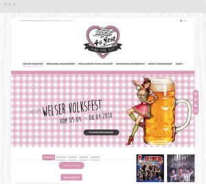 Webdesign für Da Wirt 4sFest