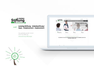 Webdesign für Kunde Lenzing-Stiftung - 2018