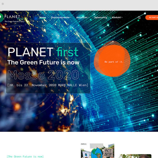 Kunde PLANET first Messe 2020